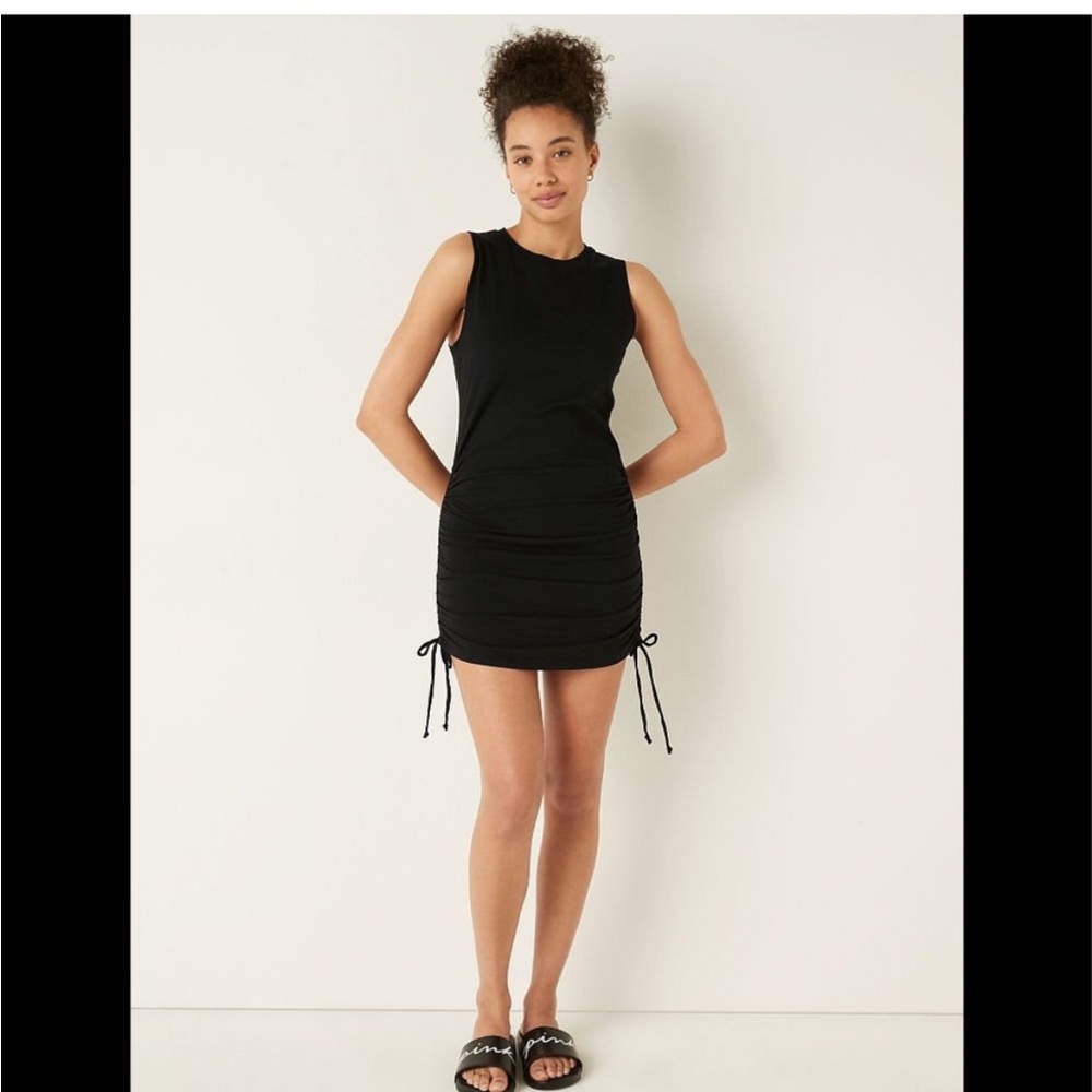 Victoria’s Secret Pink Ruched Side Tank Dress